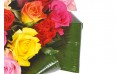 L'Agitateur Floral | zoom sur la droite du bouquet rond de roses