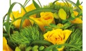 zoom sur le haut de la création florale