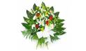 L'Agitateur Floral | image de la berge de fleurs dans les tons rouge & blanc