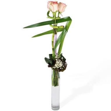 L'Agitateur Floral | image du bouquet linéaire de roses Comtesse