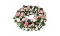 L'Agitateur Floral | image de la couronne de fleurs rose & blanche Infinie Tendresse