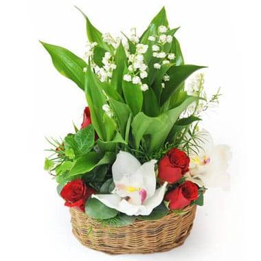 L'Agitateur Floral | image de la Composition de Muguet Prestige