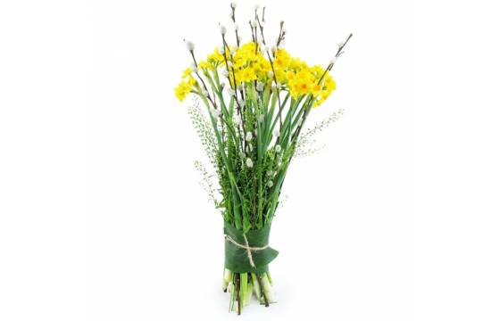 image de la Botte de Jonquilles "Solaire" à faire livrer par un artisan fleuriste | L'Agitateur Floral