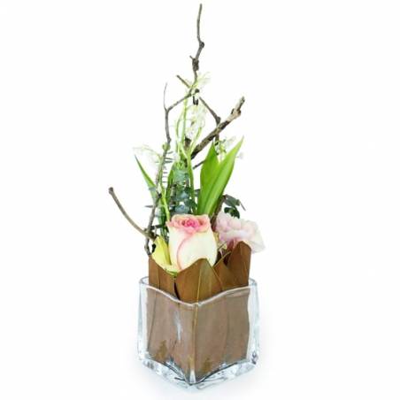 L'Agitateur Floral | Composition de Muguet & fleurs "Pink Mai"