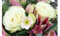 Image zoom Bouquet champêtre rose & blanc "Reims" | L'Agitateur Floral