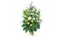 image de la Gerbe de fleurs à la main blanche "Luna" | L'Agitateur Floral