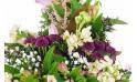 image de la Gerbe de fleurs à la main mauve "Aphrodite" | L'Agitateur Floral