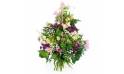 image de la Gerbe de fleurs à la main mauve "Aphrodite" | L'Agitateur Floral