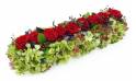 image du Chemin de roses rouges "Antiope" | L'Agitateur Floral