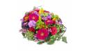 image du Coussin de deuil fuchsias, mauves & orange "Bacchus" |  L'Agitateur Floral
