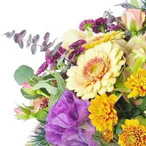 Zoom 1 : Bouquet champêtre automnale "Kracovie"| L'Agitateur Floral