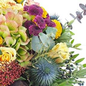 Zoom 2 : Bouquet champêtre automnale "Kracovie"| L'Agitateur Floral