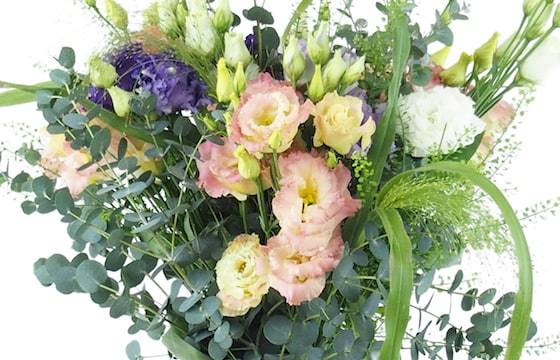 Zoom image principale : Bouquet long champêtre & pastel "Strasbourg"| L'Agitateur Floral