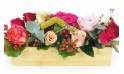Zoom image Composition de fleur rose & rouge "New York"| L'Agitateur Floral