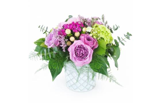 Image Composition de fleur mauve "Seattle"| L'Agitateur Floral