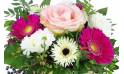 Zoom image Composition florale rose & blanche "Puebla"| L'Agitateur Floral