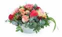 Image Composition florale ronde de rose "Caracas"| L'Agitateur Floral