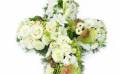 Zoom image Croix de fleurs piquées "Procris" | L'Agitateur Floral
