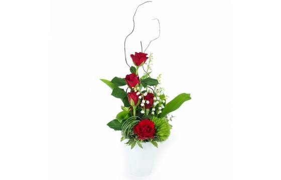L'Agitateur Floral | Image principale sur la Composition de Muguet & rose "Amour Bonheur"