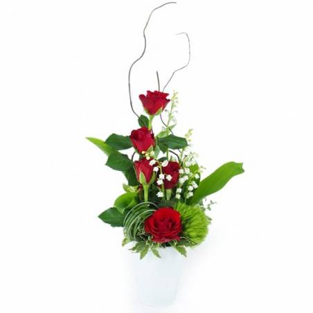L'Agitateur Floral | Image principale sur la Composition de Muguet & rose "Amour Bonheur"