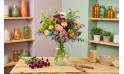 Bouquet Bucarest sur le comptoir du fleuriste | L'Agitateur Floral