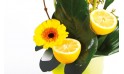 image d'un gerberas de couleur jaune