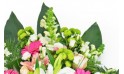 zoom sur le haut de la création florale