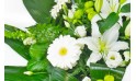 L'Agitateur Floral | vue sur les gerberas de la gerbe d'enterrement