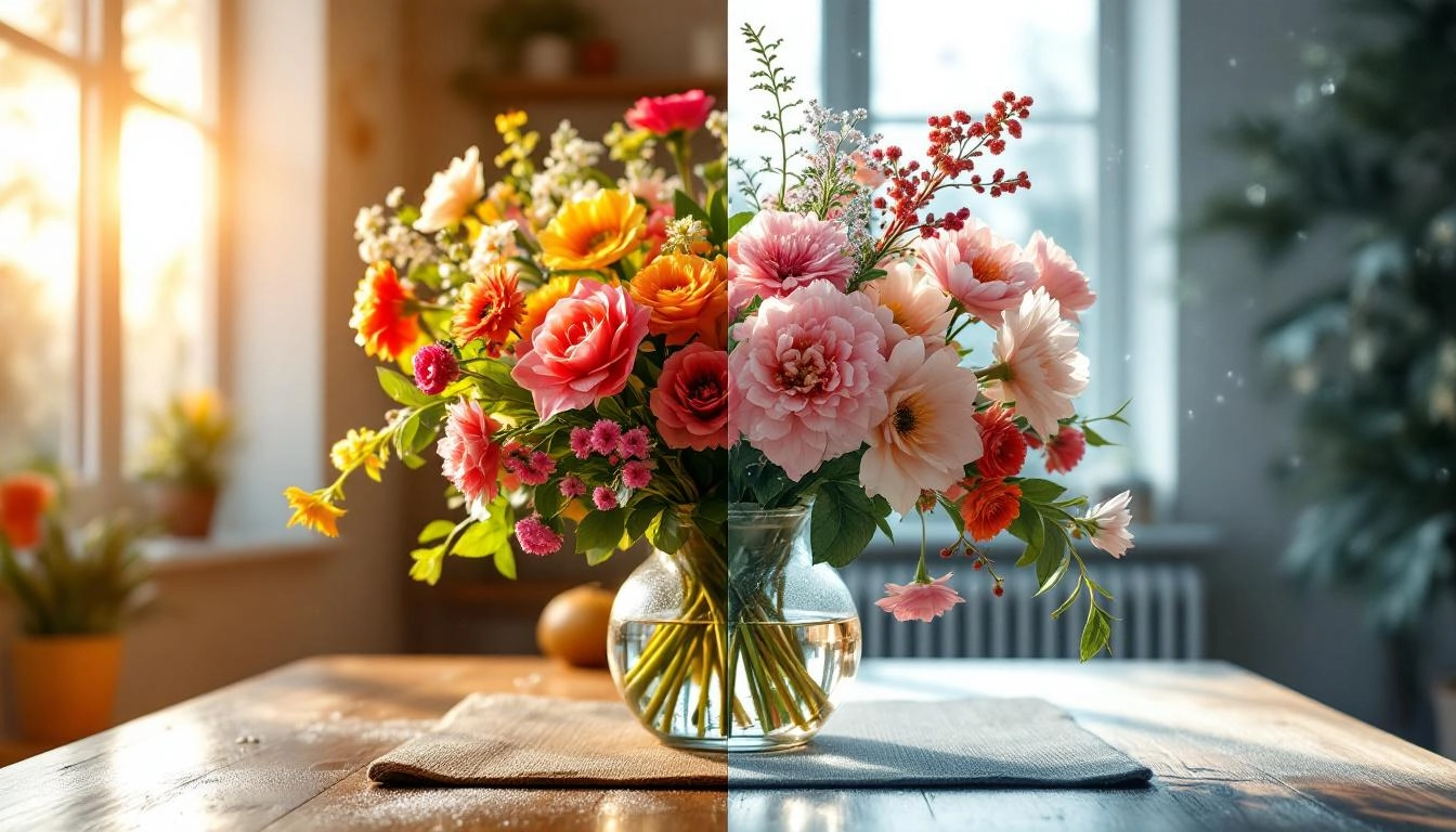 Fréquence arrosage composition florale saison adaptation