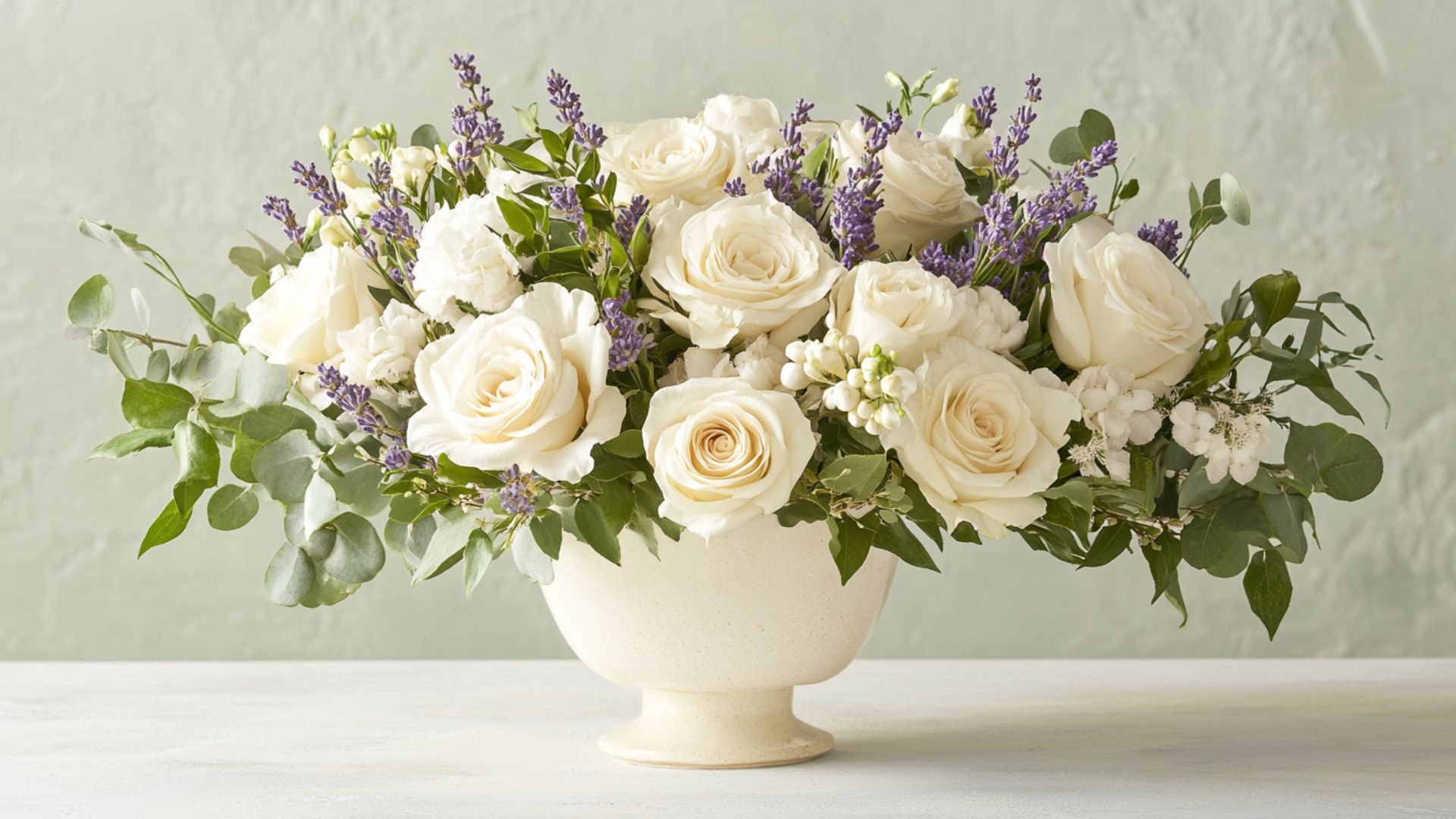 Bouquet champêtre et romantique de fleurs parfumées pour une grand-mère traditionnelle
