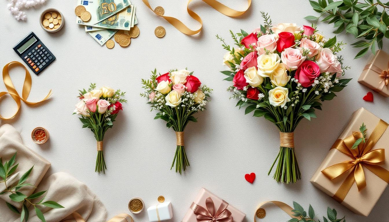Prix budget bouquet anniversaire tarifs fleurs