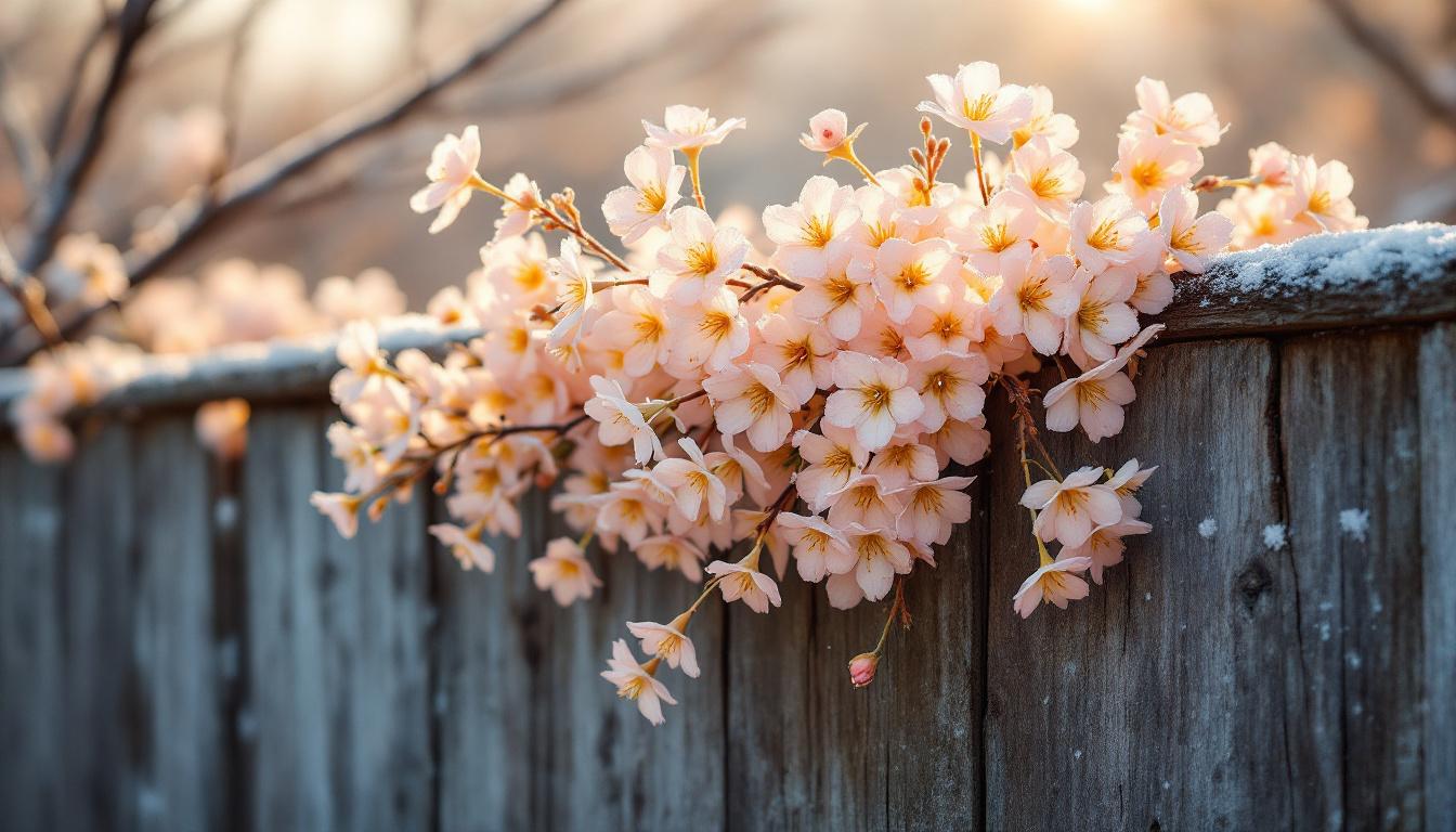 Clématite viorne jasmin hiver fleurs extérieur résistantes