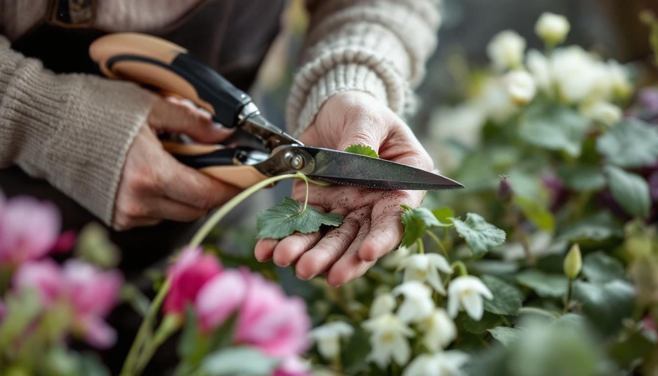 Conseils entretien fleurs décembre arrosage températures soins