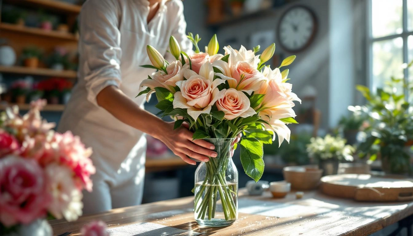 Facteurs durée vie composition florale fraîcheur
