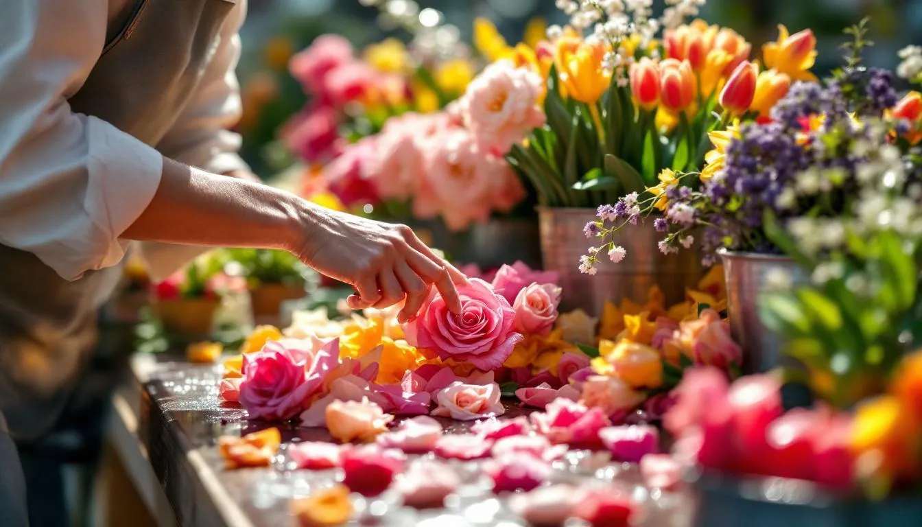 Matériel fleuriste outils composition florale professionnelle